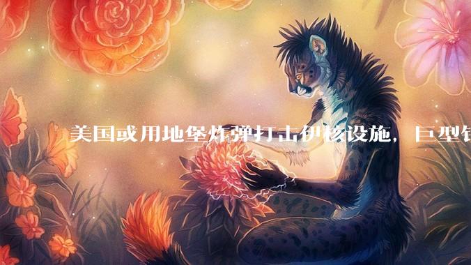 美国或用地堡炸弹打击伊核设施，巨型钻地弹有多大杀伤力？能摧毁伊朗地下核设施吗？